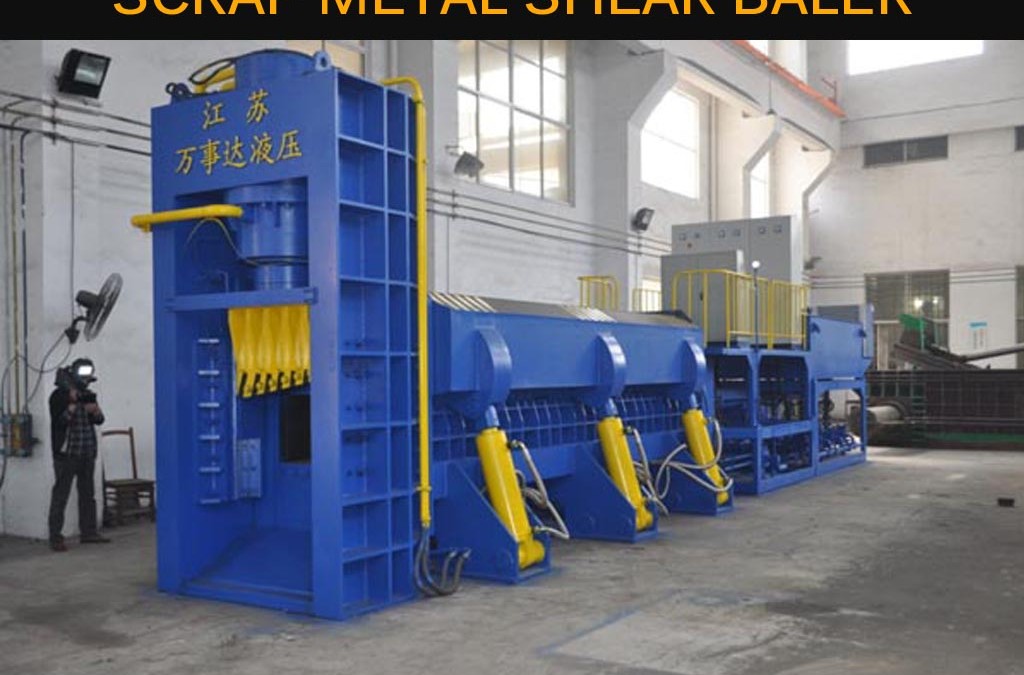 Scrap Metal Shear Baler